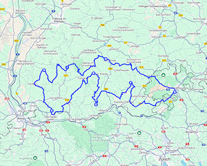 Deutschland + Schweiz: Südschwarzwald + Rheinfall