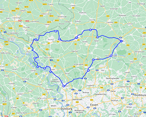 Rund um den Staatsforst Wesel